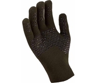 (REINST)SealSkinz Ultra Grip Gloves-Olive Unisex Small (Size 7-8) (Unisex Small (Size 7-8))