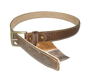 Rogue 35mm Rolled Edge Leather Belt Buffalo RGB-35 (40 inch) (40)