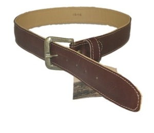Rogue 35mm Rolled Edge Leather Belt Oxblood RD-35 (42 inch) (42)