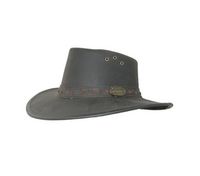 Rogue Explorer Nubuck Leather Hat Black 127B (54-55cm) (Small 54 - 55 cm)