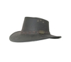 Rogue Explorer Nubuck Leather Hat Black 127B (61-62cm) (X Large 61 - 62 cm)