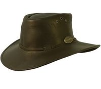 Rogue Fullgrain Leather Packaway Hat 170X (52-53cm) (X Small 52 - 53 cm)