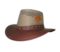 Rogue Leather Airhead Breezy Hat Oxblood 302X (54-55cm) (Small 54 - 55 cm)