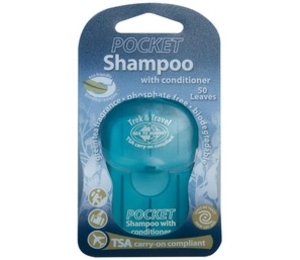 (RTZ)Sea to Summit Pocket Shampoo with Conditioner (TSA Approved) (50 Leaves) (Sea to Summit Pocket Shampoo With Conditioner)