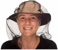 Sea to Summit Nano Mosquito Headnet Permethrin Treated (Black) (Black)