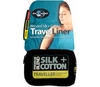 Sea to Summit Silk Cotton Liner Traveller/Pillow Insert 225x92cm (Pacific Blue) (Pacific Blue)