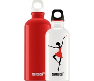 (?)Sigg Ballerina and Fabulous Red Bottle Set (0.4L/0.6L) (Ballerina)
