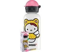 (?)Sigg Hello Kitty Cheetah Costume 0.4L Kids Bottle (Boxed with Pen) (Cheetah Costume)