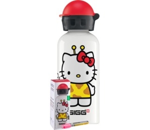 (?)Sigg Hello Kitty Giraffe Costume 0.4L Kids Bottle (Boxed with Pen) (Giraff Costume)