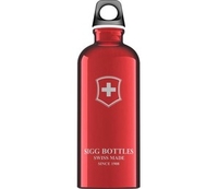 Sigg Swiss Emblem Bottle (Red 0.6L) (0.6L)