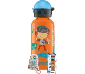(?)Sigg Travel Boy 0.4L Kids Bottle (London) (London)