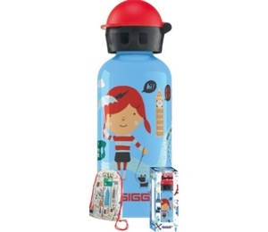 (?)Sigg Travel Girl 0.4L Kids Bottle (London) (London)