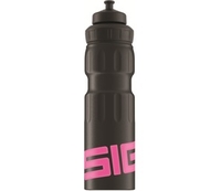 (~)Sigg Wide Mouth 0.75L Sports Bottle (Black Pink) (Black Pink)