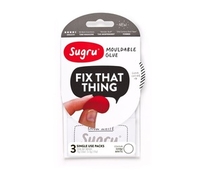 Sugru Self Setting Hardware Sealer Rubber White 3X5g Pack (SWHT3) (Sugru Self Setting Hardware Sealer Rubber White 3X5g Pack (SWHT3))