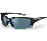 (?)Sunwise Canary Wharf Sunglasses (Metallic Black Frame with Grey Lens) (Metallic Black)