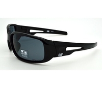 (?)Sunwise Crete Cycling Polarised Sunglasses (Black with Grey Lens) (Black)
