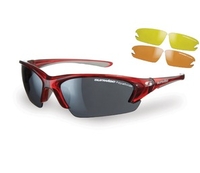 Sunwise Equinox Sunglasses Plus 4 Lens sets (Red) (Red)