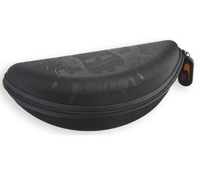 Sunwise Jersey Zip Sunglasses Case (Black) (Black)