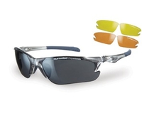 Sunwise Twister Sunglasses Plus 3 Lens sets (Grey) (Grey)