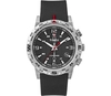 Timex Adventure Series Compass with Black Silicone Strap Watch (Timex Adventure Series Compass with Black Silicone Strap Watch)