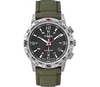 Timex Adventure Series Compass with Cordura/Leather Strap Watch (Timex Adventure Series Compass with Cordura/Leather Strap Watch)