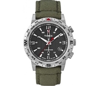 Timex Adventure Series Compass with Cordura/Leather Strap Watch (Timex Adventure Series Compass with Cordura/Leather Strap Watch)