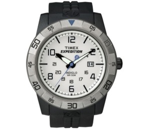 Timex Rugged Analogue Black Resin Strap (Timex Rugged Analogue Black Resin Strap)