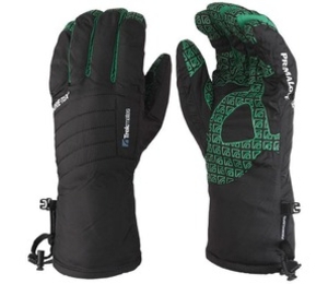 Trekmates Harrison Mens Glove Black/Grey (Size Medium 7in/18cm) (Medium 7in/18cm)