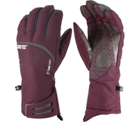 Trekmates Harrison Womens Glove Black/Purple (Size X Small 6in/15cm) (X Small 6in/15cm)