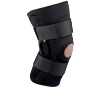 Trekmates Hinged Knee Support Black (Size Large/X Large) (Large/X Large)