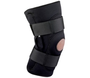 Trekmates Hinged Knee Support Black (Size Small/Medium) (Small/Medium)