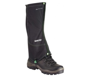 Trekmates MountainXT Series Baffin Womens Gaiters Black/Green (One Size/4.5-8.5 UK) (Black/Green)