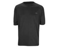 Trekmates Vapour Tech Short Sleeve Mens T-Shirt (Black/Graphite Medium 38-40in Chest) (Medium (38-40in Chest))