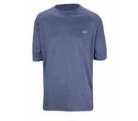 Trekmates Vapour Tech Short Sleeve Mens T-Shirt (Petrol/Graphite Large) (Large)
