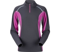 Trekmates Women Element Zip Top Purple/Grey (Size 12) (Medium/UK12)