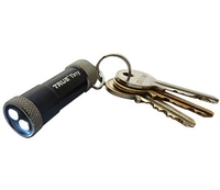 True Utility TinyTorch Key Ring Tool (Silver/Black) (Silver/Black)