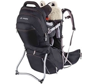 Vaude Shuttle Premium Child Carrier (Black) (Black)
