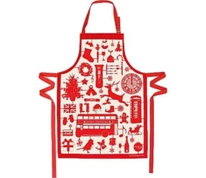 Victoria Eggs Airfix Christmas Apron (Red) (Airfix Christmas Apron)