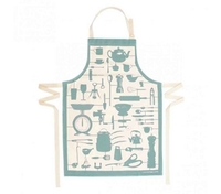 Victoria Eggs Airfix Kitchen Apron (Teal) (Teal)