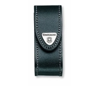Victorinox Black Leather Belt Pouch (2-4 Layer)