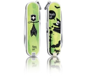 Victorinox Classic SD (Heads Up) Keyring Size (Heads Up)