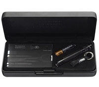 Victorinox Solitaire and Jelly SwissCard Pocket Tool Set (Black/Onyx) (Black/Onyx)