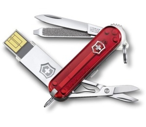 Victorinox SwissFlash (with 16GB Flash Drive) Keyring Size (16GB Flash Drive)