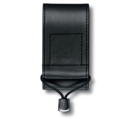 Victorinox Synthetic Leather Pouch Black for Swiss Officer Knife 91 (Synthetic Leather Black)