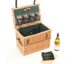Wicker Amersham Hamper in Full Buff Willow