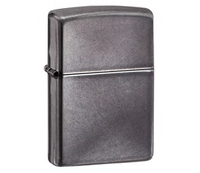 Zippo Plain Grey Dusk Lighter (28378) (Zippo Plain Grey Dusk Lighter (28378))