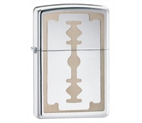 Zippo Razor Blade High Polished Chrome Lighter (28137) (Zippo Razor Blade High Polished Chrome Lighter (28137))