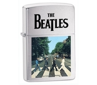 Zippo The Beatles Abbey Road Crossing Brushed Chrome Lighter (28255) (Zippo The Beatles Abbey Road Crossing Brushed Chrome Lighter (28255))