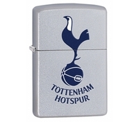 Zippo Tottenham Hotspur FC Satin Chrome Lighter (Official Printed Crest) (Zippo Tottenham Hotspur FC Satin Chrome Lighter (Official Printed Crest))
