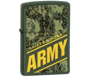 Zippo US Army Green Matte Lighter (24828) (Zippo US Army Green Matte Lighter (24828))